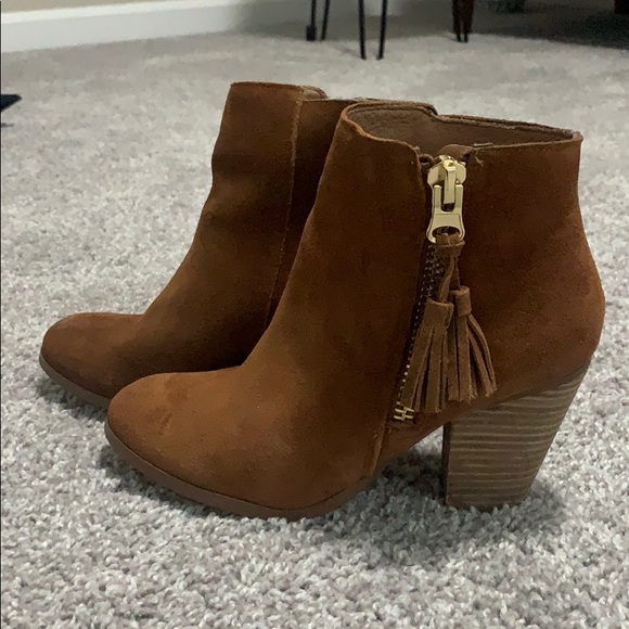 Aldo leather suede booties